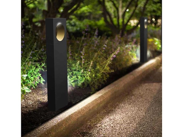 Tuinlamp - 10w – 60 cm – 3500k warm wit – ip54 waterdicht - sla-53 (x12) - afbeelding 2 van  5