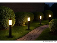 Tuinlamp - 12w – 60 cm – 3500k warm wit - sla-38 (6x) - afbeelding 1 van  4