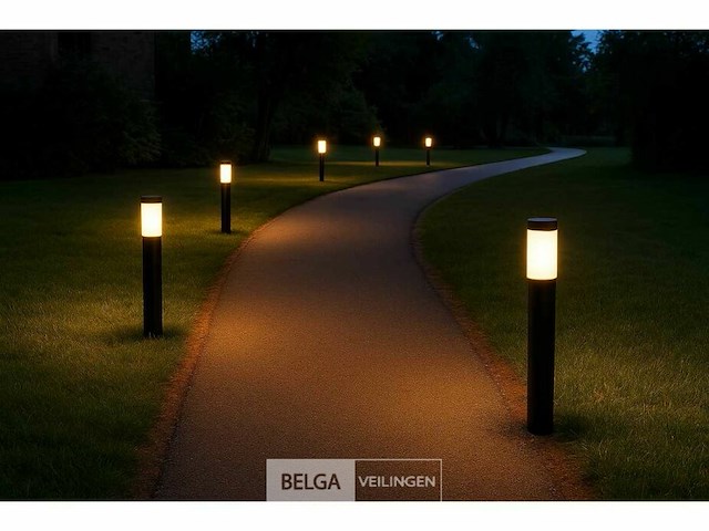 Tuinlamp - 12w – 60 cm – 3500k warm wit - sla-38 (6x) - afbeelding 5 van  5