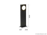 Tuinlamp . 10w . 60 cm . 3500k warm wit . sla 53 (x8) - afbeelding 4 van  5