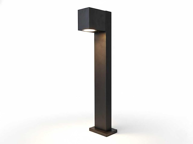 Tuinlamp gu10 50cm fitting zand zwart waterdicht(6x) - afbeelding 1 van  9
