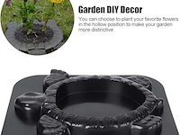 Tuinlandschap schildpadvormige kleurrijke vloertegels - afbeelding 2 van  4