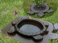 Tuinlandschap schildpadvormige kleurrijke vloertegels - afbeelding 4 van  4