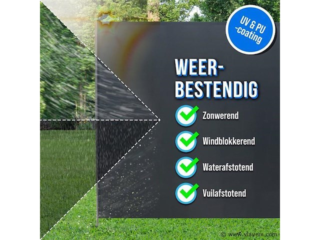 Tuinluifel/windscherm - afbeelding 3 van  5