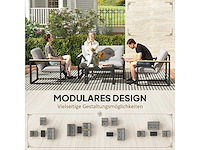 Tuinmeubilair set voor 4 personen - afbeelding 3 van  6