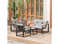 Tuinmeubilair set voor 4 personen - afbeelding 6 van  6