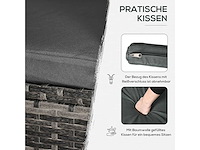 Tuinmeubilair, terrasmeubilair met bijzettafeltje - afbeelding 6 van  8