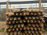 Tuinpalen ± 300 cm, ± 78 stuks - afbeelding 2 van  3