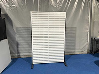 Tuinpaneel tuinwand metaal 120x55x185cm - afbeelding 1 van  1