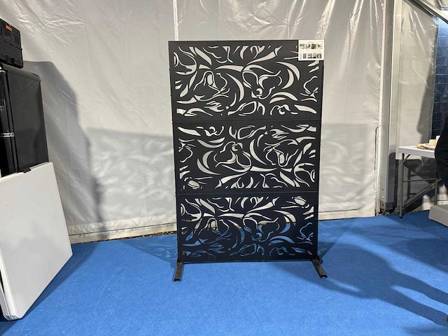 Tuinpaneel tuinwand metaal 120x55x185cm - afbeelding 1 van  1