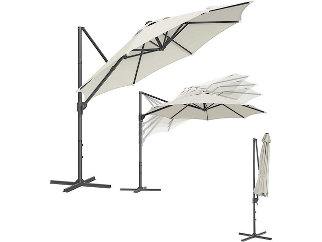 Tuinparasol 300 cm, upf 50+, buitenparasol - afbeelding 1 van  6