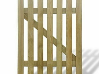 Tuinpoort - afm h100 x b60 cm (2x) - afbeelding 1 van  1