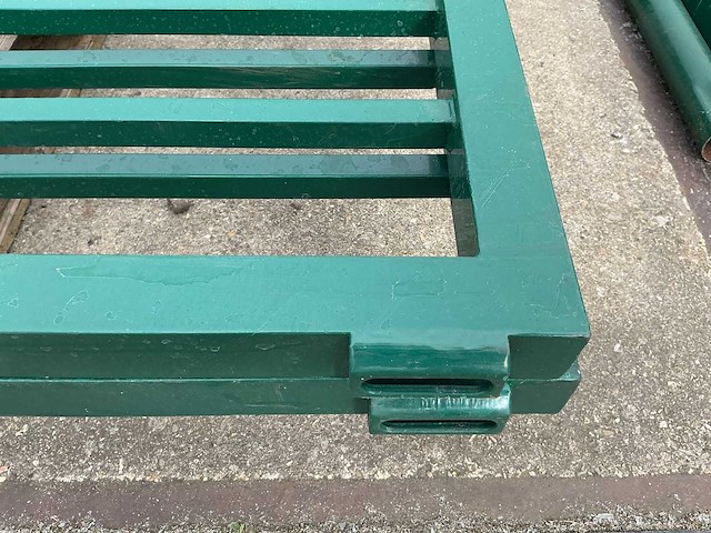 Tuinpoort geen steunpilaren hang en sluitwerk - afbeelding 3 van  3