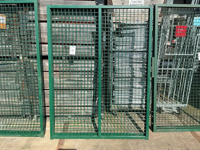 Tuinpoort geen steunpilaren hang en sluitwerk - afbeelding 1 van  1