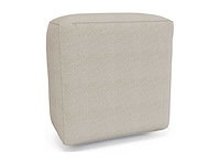 Tuinpouf in badstof - beige - afbeelding 2 van  5