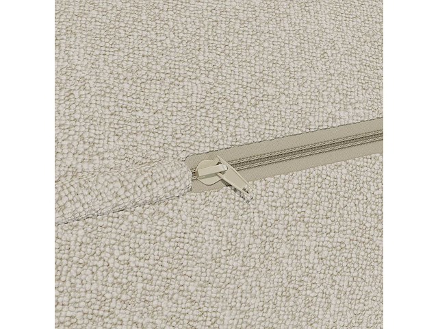 Tuinpouf in badstof - beige - afbeelding 3 van  5