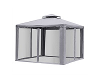 Tuinprieel prieel 3 x 3 m - afbeelding 3 van  5