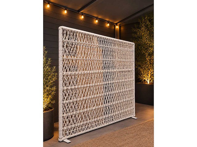 Tuinscherm wicker -180x180cm - afbeelding 2 van  2