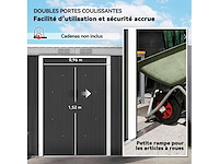 Tuinschuur 3,6 m² - gereedschapsschuur met funderingsset - afbeelding 6 van  10