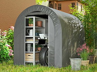 Tuinschuur, buitenopslag, tent, fietsenschuur, garage voor fiets