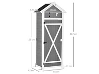 Tuinschuur, kastenschuur voor gereedschap - afbeelding 3 van  6
