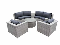 Tuinset - gepoedercoat aluminium frame - vonato - 0 - casual