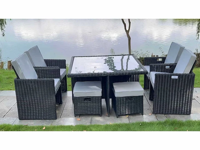 Tuinset - vonato - modern brown - 0 - 9-delig - afbeelding 2 van  3