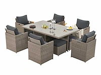 Tuinset - vonato - stone - 0 - 11-delig - afbeelding 4 van  11