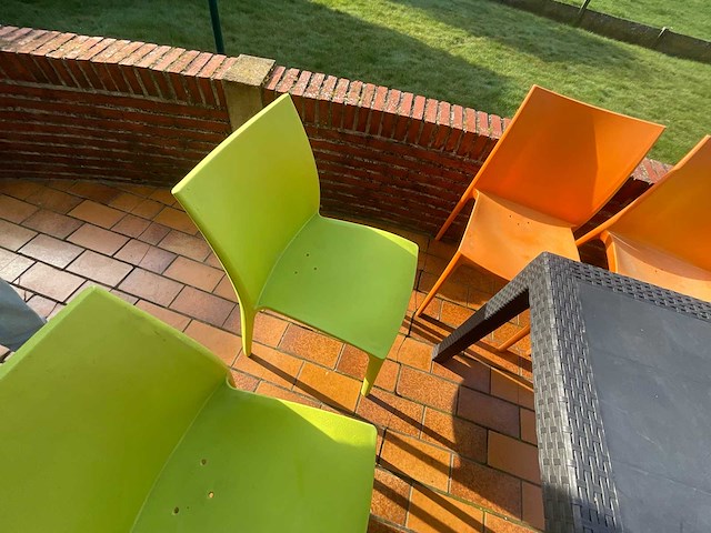 Tuinset 1 tafel 6 stoelen - afbeelding 4 van  5