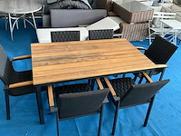 Tuinset met 6stoelen - afbeelding 1 van  4