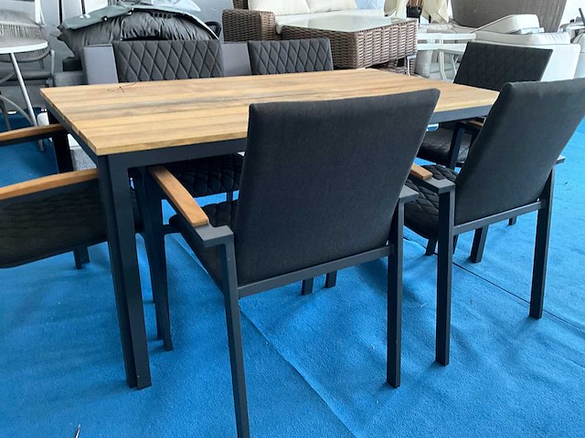 Tuinset met 6stoelen - afbeelding 2 van  4