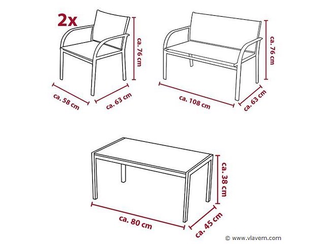 Tuinset - afbeelding 2 van  5