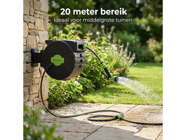 Tuinslanghaspel 20 meter - afbeelding 10 van  10