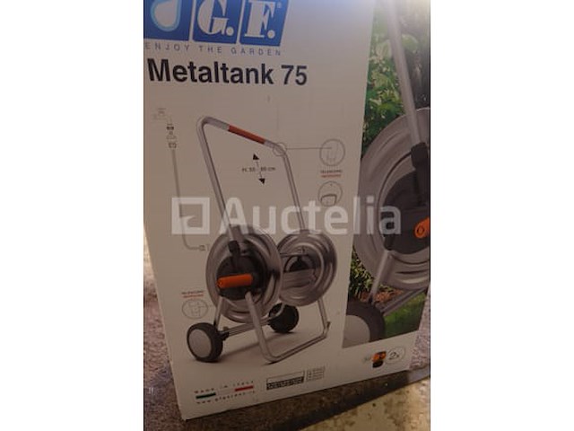 Tuinslanghaspel metaltank 75 - afbeelding 2 van  2