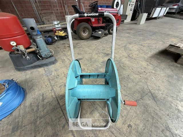Tuinslanghaspel op wielen - afbeelding 4 van  4