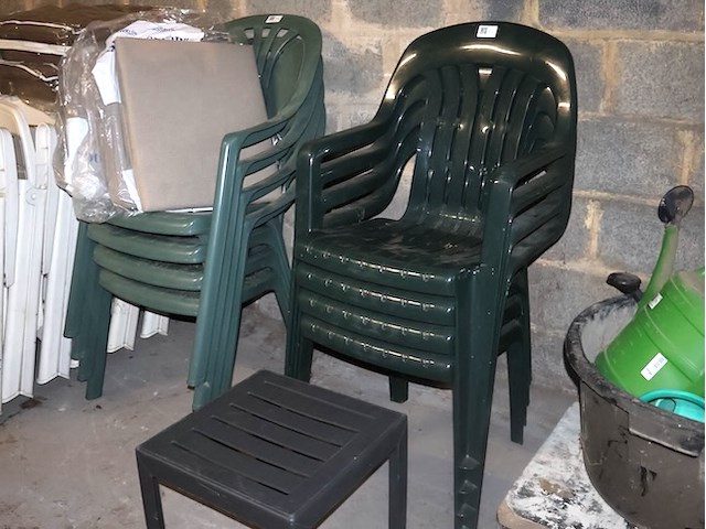 Tuinstoel (x4) - afbeelding 2 van  3