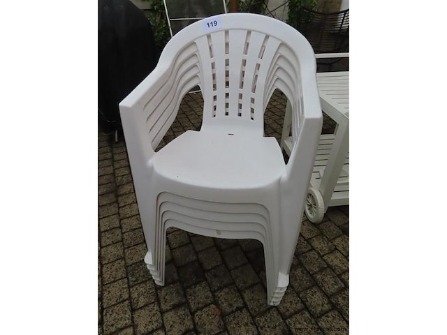Tuinstoelen 5 stuks - afbeelding 1 van  3