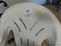 Tuinstoelen kunststof 4 stuks - afbeelding 3 van  3