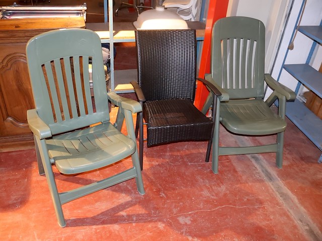 Tuinstoelen (x2) - afbeelding 2 van  5
