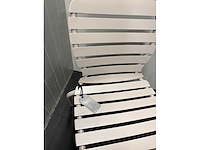 Tuinstoelen zuiver - (3 stuks) - afbeelding 2 van  3