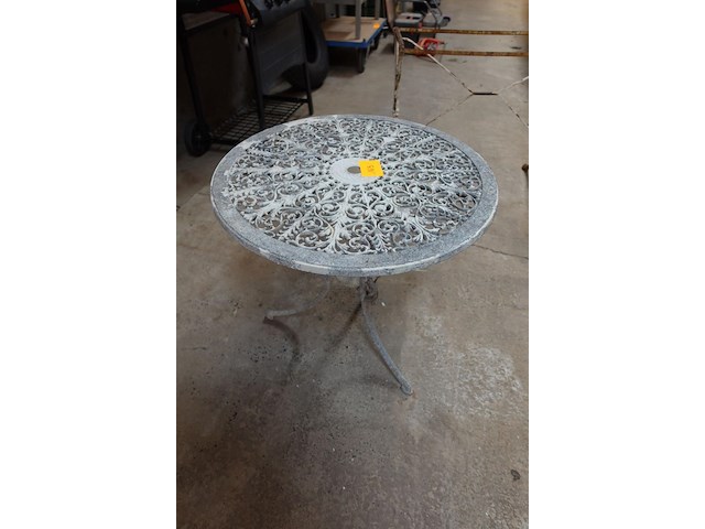 Tuintafel (1 poot vast te zetten) diameter 65cm - afbeelding 1 van  3