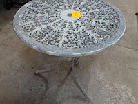 Tuintafel (1 poot vast te zetten) diameter 65cm - afbeelding 1 van  3