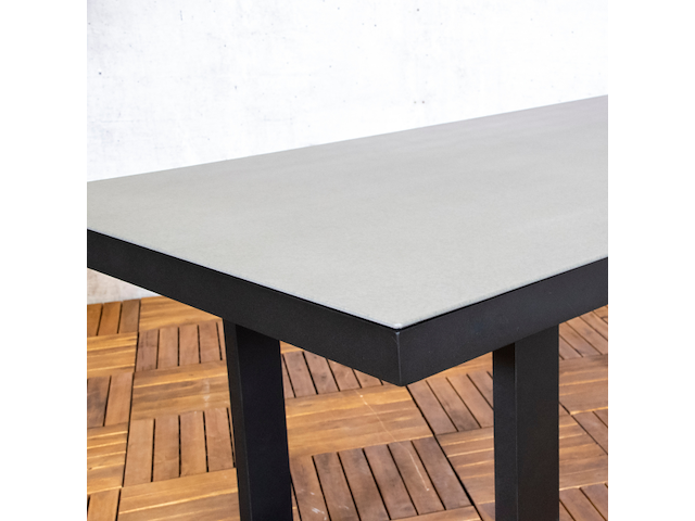 Tuintafel amira 160x80 cm - antraciet/keramiek - afbeelding 2 van  5