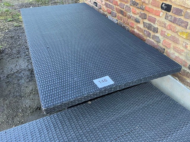 Tuintafel + bijzettafel - afbeelding 3 van  5