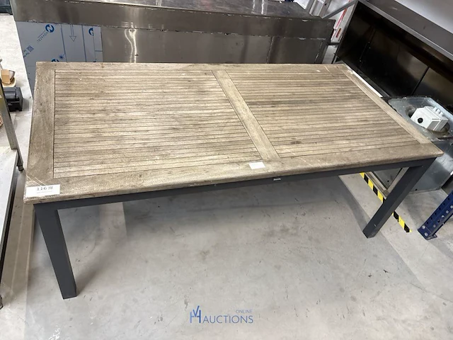 Tuintafel bois de luc - afbeelding 2 van  5