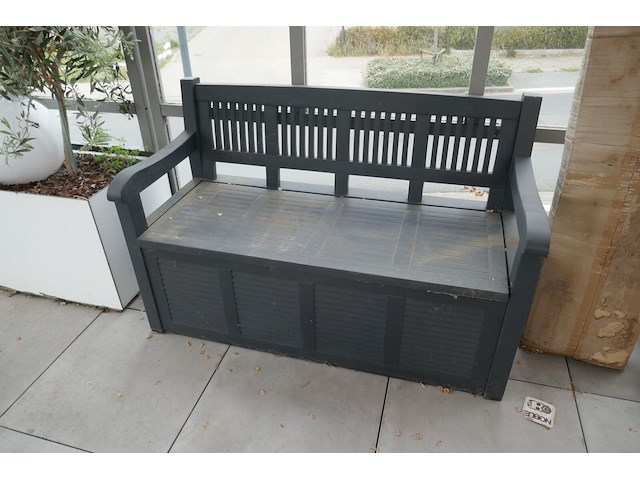 Tuintafel + opbergbank - afbeelding 3 van  3