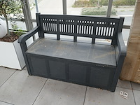 Tuintafel + opbergbank - afbeelding 3 van  3