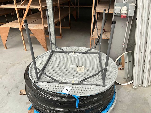 Tuintafel opvouwbaar (8x) - afbeelding 1 van  2