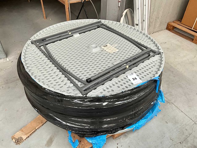 Tuintafel opvouwbaar (8x) - afbeelding 2 van  2