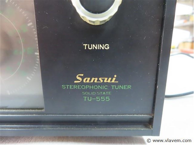Tuner sansui tu-555 - afbeelding 3 van  5